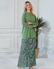 yeşil 7103 jupe elbise 6