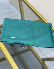 koyu mentol 4225 ipekevi rayon düz pamuk şal 4