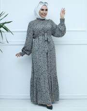 gri 22sselb004 lysa gipeli elbise