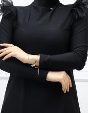 siyah 72202 senna sasha swımwear tesettür mayo takım 5