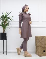 vizon 72202 senna sasha swımwear tesettür mayo takım