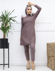 vizon 72202 senna sasha swımwear tesettür mayo takım 3