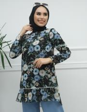 siyah 2327s21 senna cloud tunik