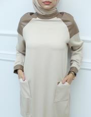ekru vizon 2420 senna gusto tunik 4