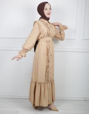 camel 22ss-elb065 lysa studio polly elbise 6