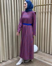orange blk 304509 almarwahblack elbise 2