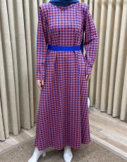 orange blk 304509 almarwahblack elbise 7