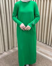 benetton 3621 missemramiss triko viscon taşlı elbise 4