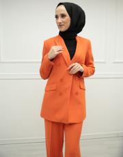 orange 92321w23 senna desing marıska suıt takım 3