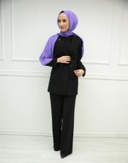 siyah 92321w23 senna desing marıska suıt takım 4