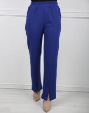 lacivert 3703 missemramiss ön yırtmaçlı pantolon