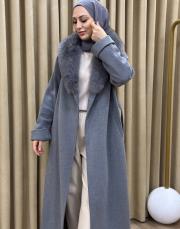 gri 1110 vip orjinal kürk manto 6