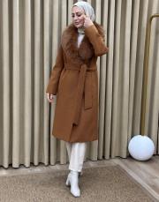 tarçın 2035 vip orijinal kürk kaban