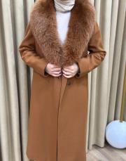 tarçın 2035 vip orijinal kürk kaban 5