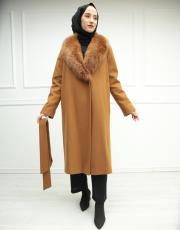 tarçın 2035 vip orijinal kürk kaban 7