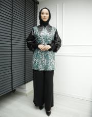 yeşil 8063 white corner vip gömlek 2