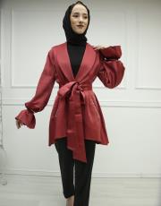 bordo 8028 white corner vip ceket