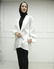 ekru 8028 white corner vip ceket 3