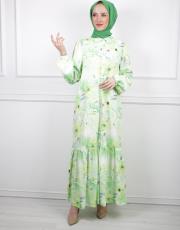 lime 23ss-009 lysa studio shery desenli elbise 2