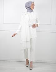 ekru 2539 white corner takım 2