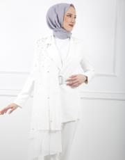 ekru 2539 white corner takım 5