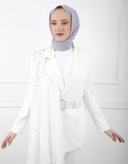 ekru 2539 white corner takım 6