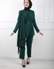 yeşil 2539 white corner takım 4