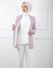 lila 2562 white corner ceket 5