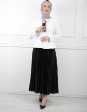 ekru 8046 white corner elbise 3