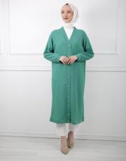 benetton 1137 afilli düğmeli kap 2