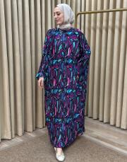 siyah yeşil 23ss-008 lysa studio daniela elbise 2