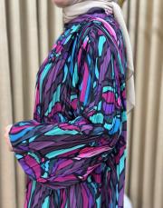 siyah yeşil 23ss-008 lysa studio daniela elbise 6