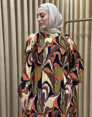yağ yeşili 23ss-008 lysa studio daniela elbise 3
