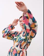 karışık renk 23ss-008 lysa studio daniela elbise 10