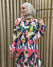 karışık renk 23ss-008 lysa studio daniela elbise 5