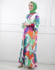 fuşya 2007 nuss elbise 3