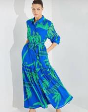 saks desenli 3794 missemramiss desenli elbise
