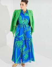 saks desenli 3794 missemramiss desenli elbise 2