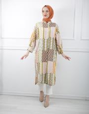 sarı 002-2 lysa studio etnik tunik