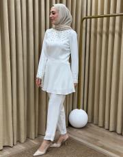 ekru 2846 white corner vip takım 3