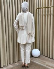 bej 2846 white corner vip takım 4