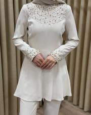 bej 2846 white corner vip takım 6