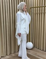 ekru 2708 white corner vip abiye takım 3