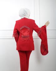 kırmızı 2708 white corner vip abiye takım 11