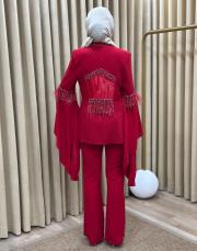 kırmızı 2708 white corner vip abiye takım 5