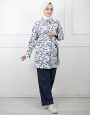 lacivert 105003 hilay palazzo kot pantolon 3