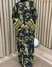 sarı 0011 lysa studio golden elbise 5