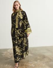 sarı 0011 lysa studio golden elbise 7