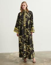 sarı 0011 lysa studio golden elbise 8