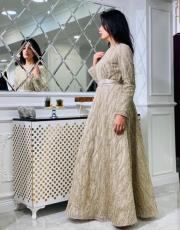 bej white corner elbise 1834 7